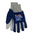 Mcarthur Towels & Sports Memphis Tigers Gloves Two Tone Style Adult Size 9960614784